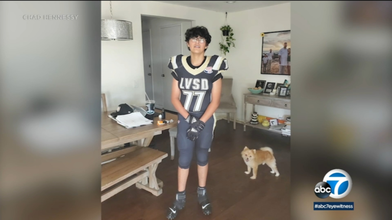 SoCal community rallies behind San Dimas 13-year-old who suffered heart attack during football game