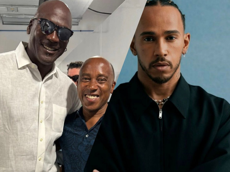 Lewis Hamilton Puts $1.7 Billion Worth NBA Legend Michael Jordan in the Same Class As His Father