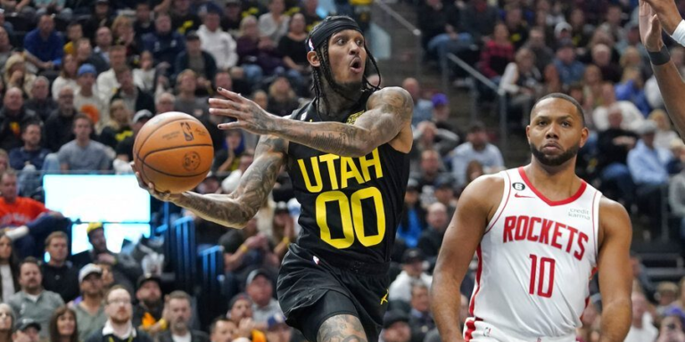 Jazz hold off Rockets to improve to 4-1