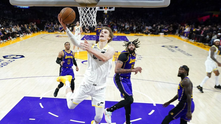 Markkanen, Clarkson lead Jazz past Lakers, 130-116