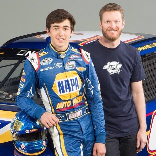 Chase Elliott & Dale Earnhardt Jr Join NASCAR Community in Celebrating New Life