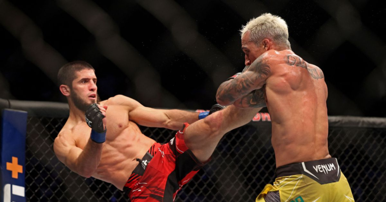 UFC free fight video: Islam Makhachev captures title from Charles Oliveira