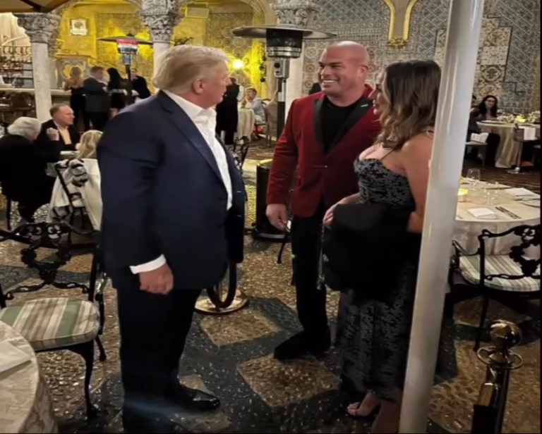 “So Beautiful”: Former POTUS Donald Trump & His Wife Melania Trump’s Reception Thrills UFC HOFer’s Wife