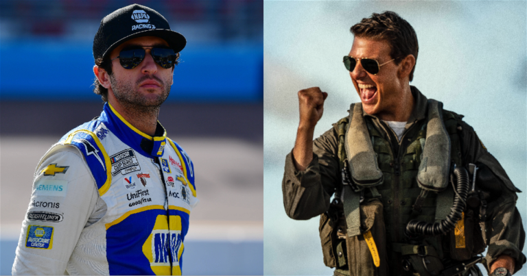 Top Gun Fanboy Chase Elliott Selects Tom Cruise for His Biopic: “Wouldn’t Be a Bad Option”