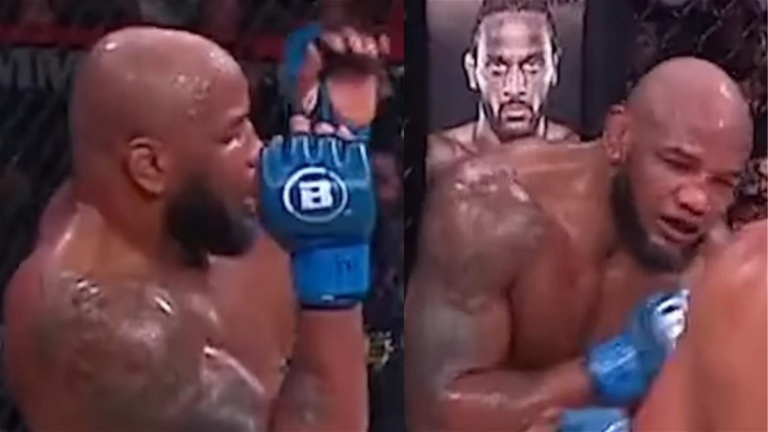 “Same Way My Dad Fights Me”: 46-Year-Old Ex-UFC Star Yoel Romero’s Bizarre In-Fight Antics at Bellator 297 Leaves MMA World in Splits