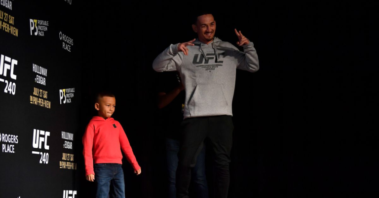 MMA fighters celebrate Father’s Day