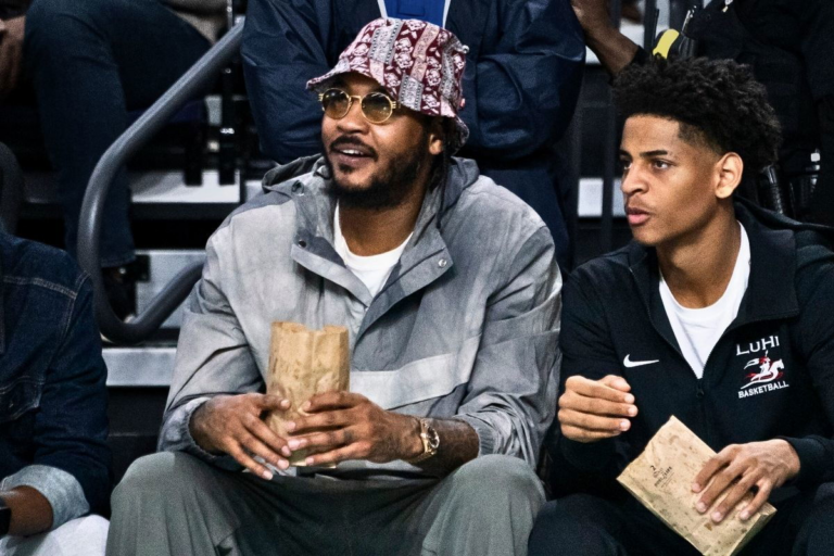 Despite Constant Denials, Carmelo Anthony’s Son Kiyan Makes an Emotional Plea to Channel Dad’s Olympic Spirit