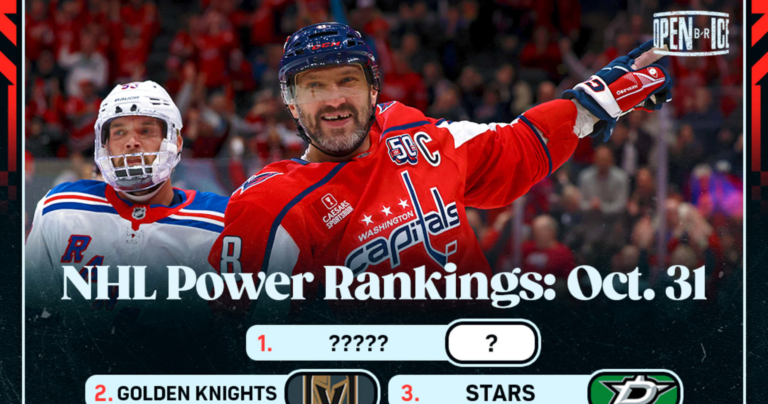 NHL Power Rankings: Capitals Break Into Top 5; Penguins in Free Fall