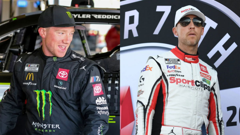 Tyler Reddick Lets Slip Son Beau’s Biggest Denny Hamlin Pet Peeve Amid Growing Fascination for Truck Series Star
