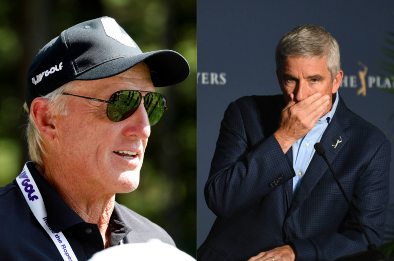 Calls Mount for Jay Monahan To Be Fired Hours After Greg Norman’s Allegations Against PGA Tour Chief