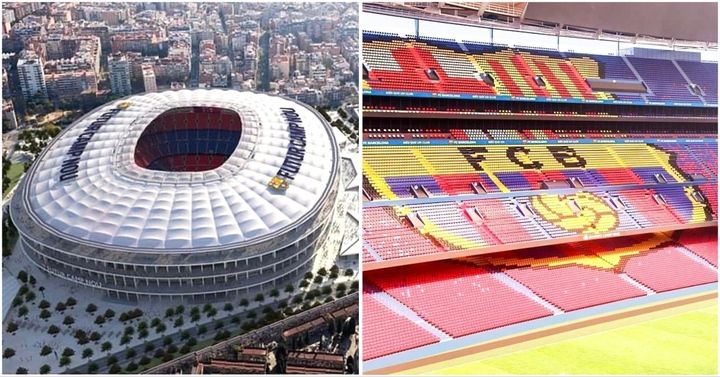 Stunning New Images of Barcelona’s £1.25bn Redesigned Camp Nou Emerge