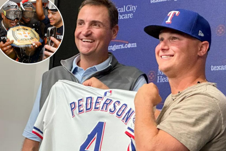 Joc Pederson warns Astros as Rangers load up in MLB free agency