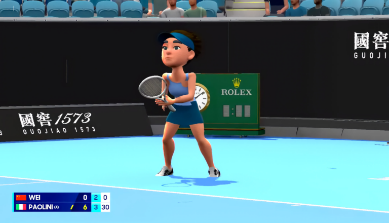 Australian Open tennis tournament replaces players with Wii Sports-like avatars to stream live matches