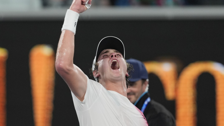 João Fonseca, 18, stuns No. 9 Rublev at Australian Open