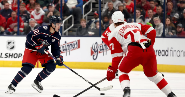 Red Wings, Blue Jackets Unveil Uniforms for 2025 NHL Stadium Series in New Photos