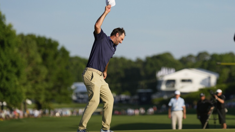 Scheffler’s fiery celebration at PGA Championship shows desire that burns in world’s No. 1 player