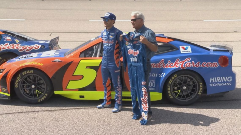 Kyle Larson’s throwback paint scheme honors Hall of Famer, former Cup series champion Terry Labonte