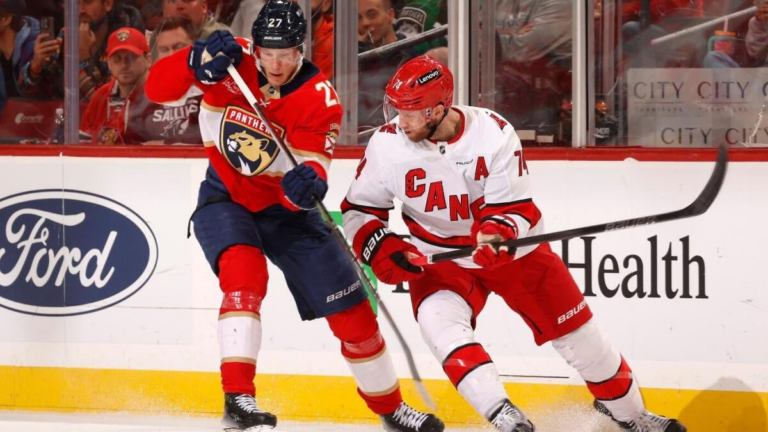 Hurricanes vs. Panthers player props, odds, picks: Free 2025 NHL playoffs Eastern Conference Final Game 1 bets