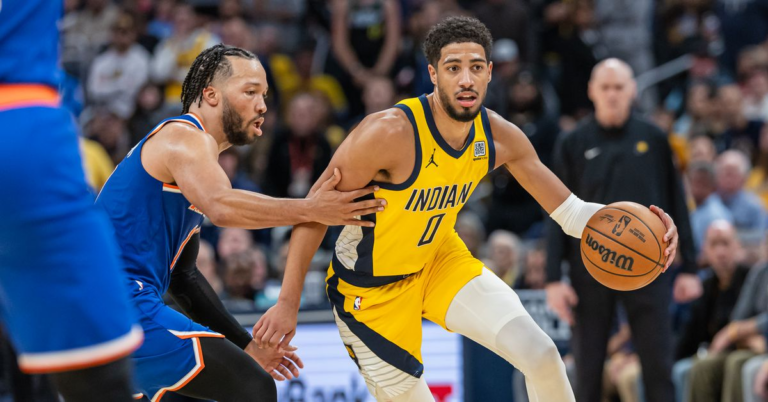 Jalen Brunson and Tyrese Haliburton’s WWE storyline has come to life in NBA Playoffs