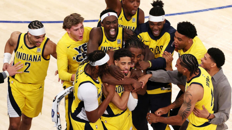 Greatest shot of Tyrese Haliburton’s life and best game of Aaron Nesmith’s career stoke Pacers-Knicks rivalry