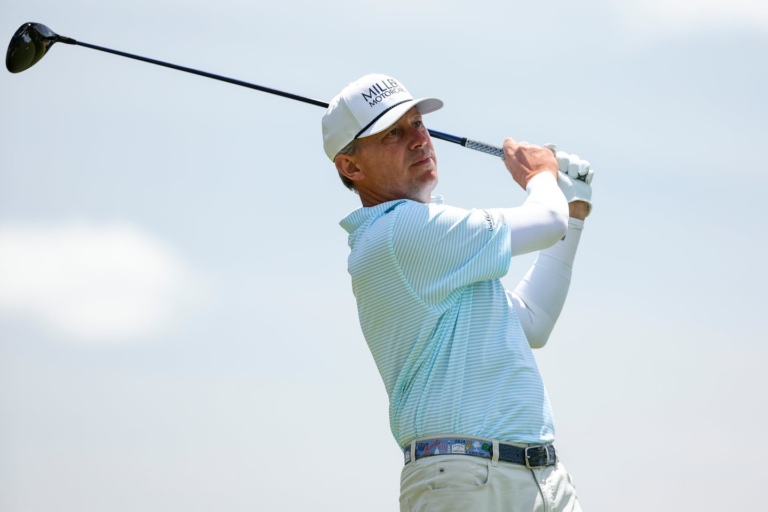 Former Cape golfer Jason Caron nearly wins Senior PGA Championship