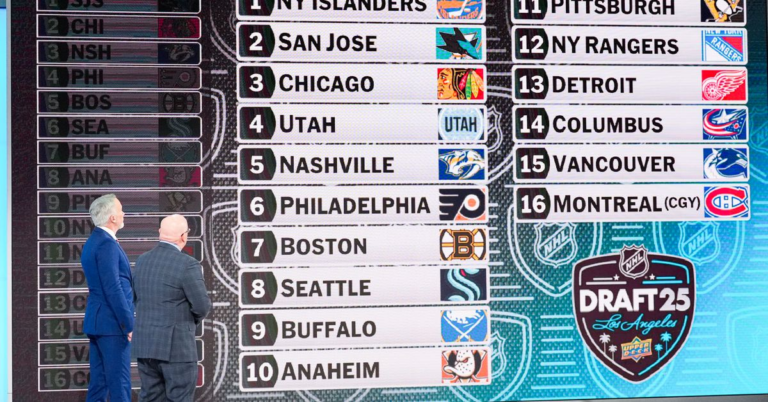 NHL Mock Draft: Complete first round as the Stanley Cup Final is set