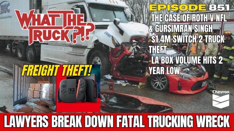 Fatal accident: Lawyers break down the case of Roth v. NFL and Gursimran Singh | WHAT THE TRUCK?!?