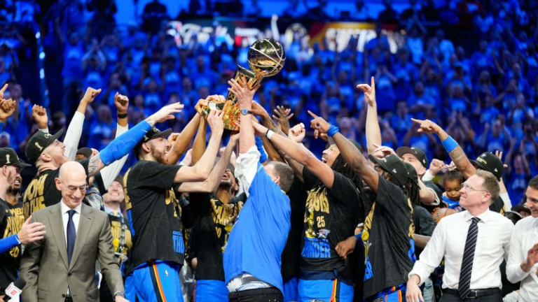 Oklahoma City Thunder cap off incredible season with a hard-earned NBA title