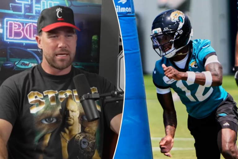 Travis Kelce reveals how teams will attack Jaguars’ Travis Hunter ‘all day’
