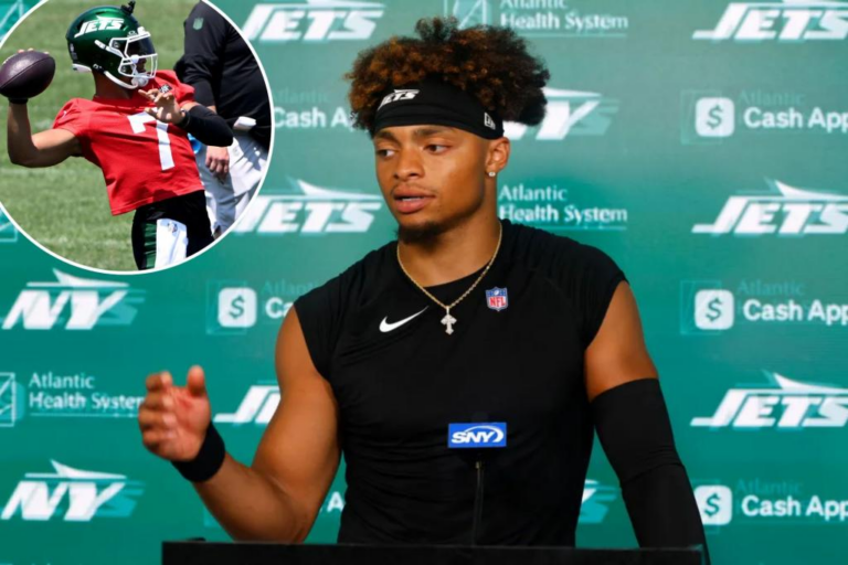 Justin Fields quietly winning over Jets teammates as leader on and off the field