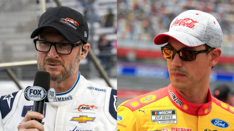 Dale Jr. Trolls Million-Dollar Rich Joey Logano’s ‘NASCAR Ambassador’ Role