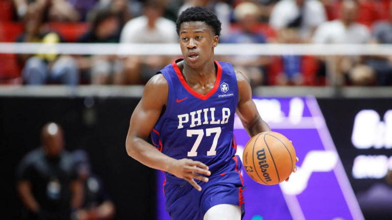 76ers’ VJ Edgecombe likes team’s odds of making 2026 NBA Finals as he sets goals for rookie season