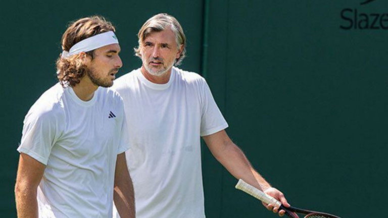 Stefanos Tsitsipas Ends Goran Ivanisevic Stint in Surprise Reunion With Longtime Coach