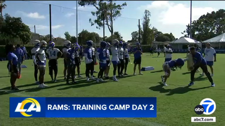 Rams training camp: Fans flock to LMU to watch team prepare for new season