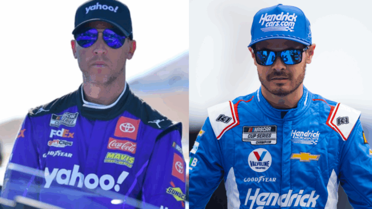 Denny Hamlin Sounds Alarm on NASCAR’s Overtime Strategy Game as Kyle Larson Forces Panic