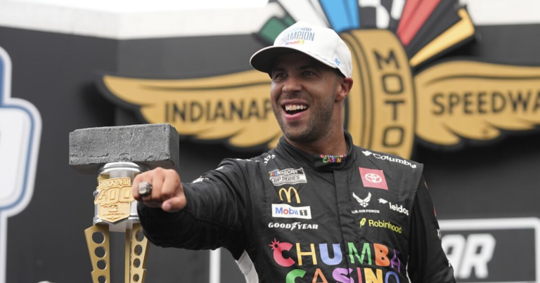 Bubba Wallace makes history with his NASCAR Brickyard 400 win