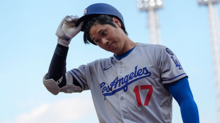Dodgers’ Ohtani strikes out in first 4 plate appearances