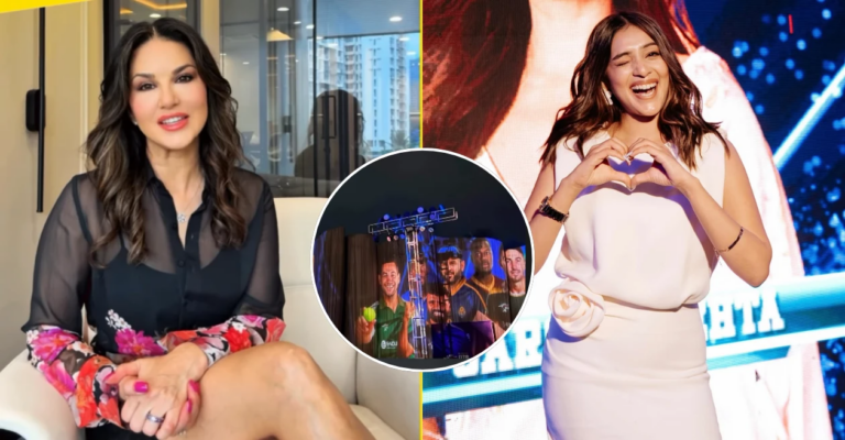 Sunny Leone and RJ Mahvash turn heads at the CLT10 Auction 2025