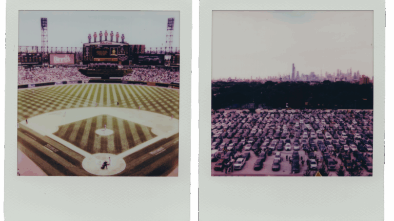 PHOTO ESSAY: Chicago’s ‘Crosstown Classic’ in Polaroids
