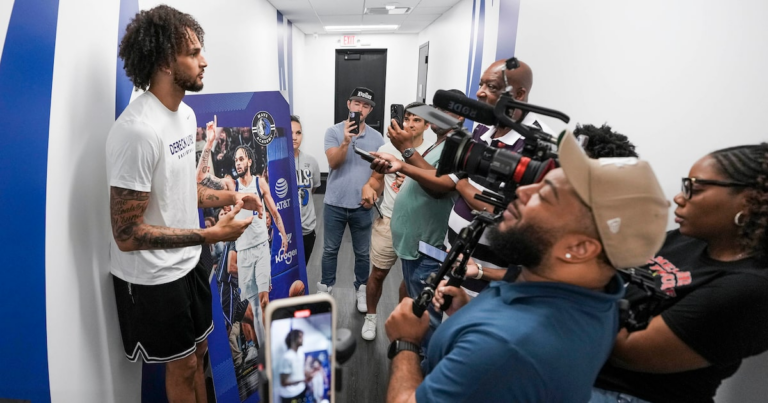 Mavericks’ Dereck Lively II explains how he hopes to help Cooper Flagg in his rookie year