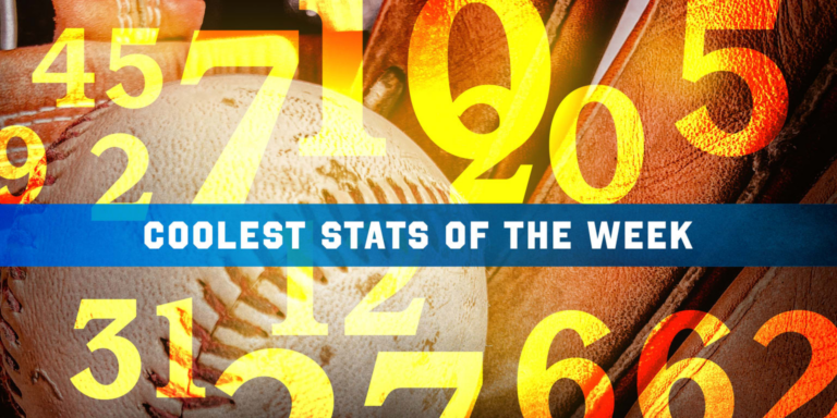 MLB Stats of the Week ending August 7