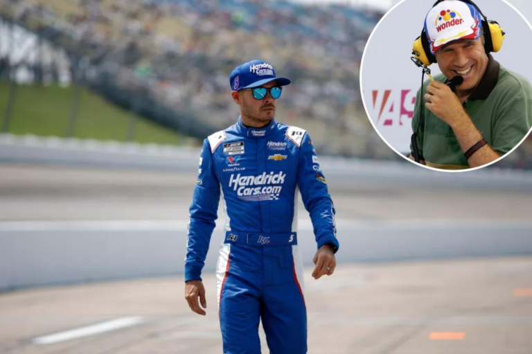 Kyle Larson says ‘Talladega Nights’ made NASCAR ‘into a joke’