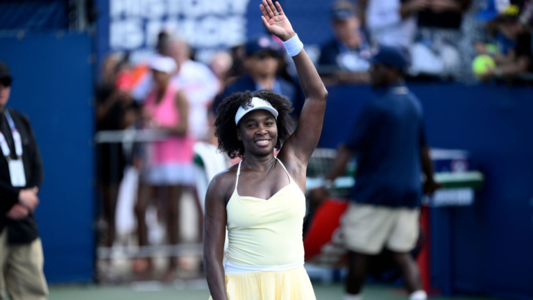 Venus Williams loses in 1st round at Cincinnati Open to Bouzas Maneiro