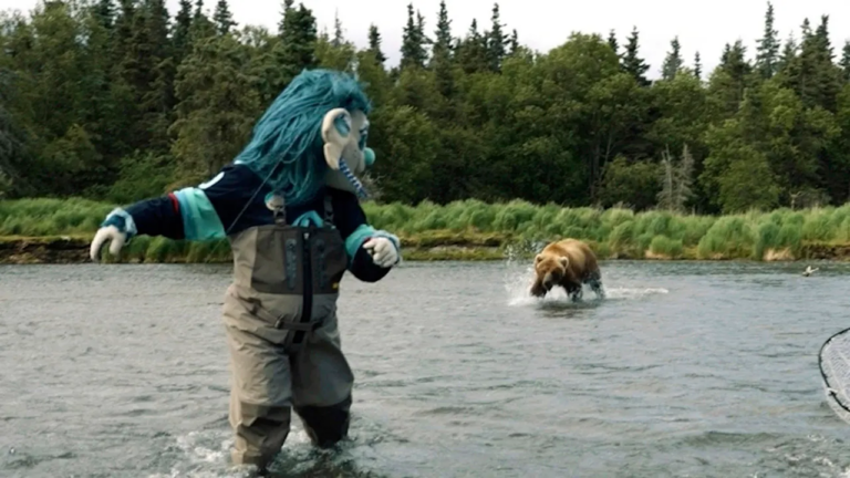 NHL news: Brown bear charges Kraken mascot during fishing trip