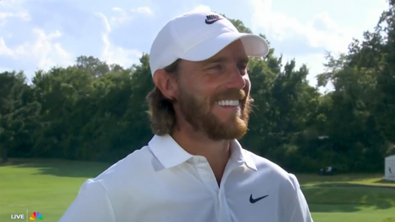 Tommy Fleetwood’s latest heartbreak ended with a telling interview