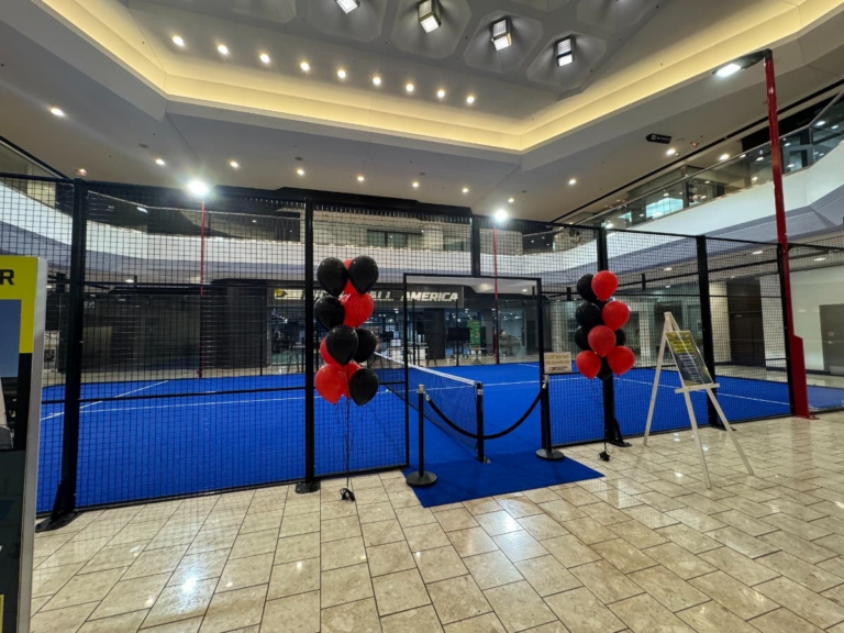 First-Ever Indoor Padel Court At U.S. Mall Opens In Stamford