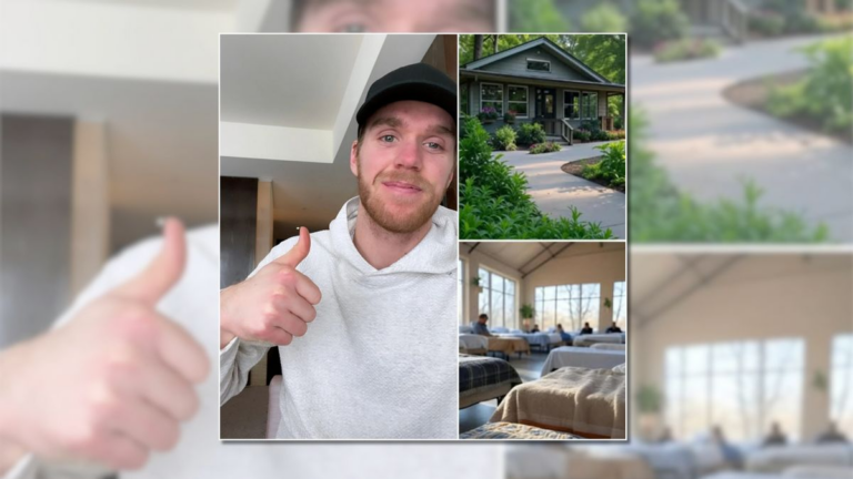 NHL star Connor McDavid donated $12.9M for homeless centers?