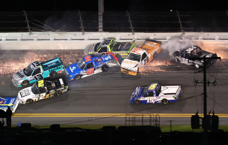 Driver Goes Flying in Scary Race Crash Yet NASCAR Fans Can’t Help But Laugh