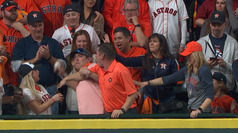 Wild MLB Fan Embarrasses Security Before NFL-Style Takedown Stops His Rampage