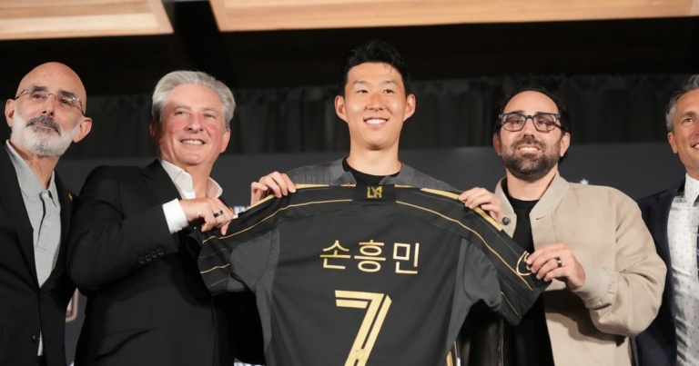 Asian soccer superstar Son Heung-Min arrives at Toyota Stadium to face off with FC Dallas
